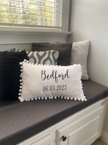 custom name pillows