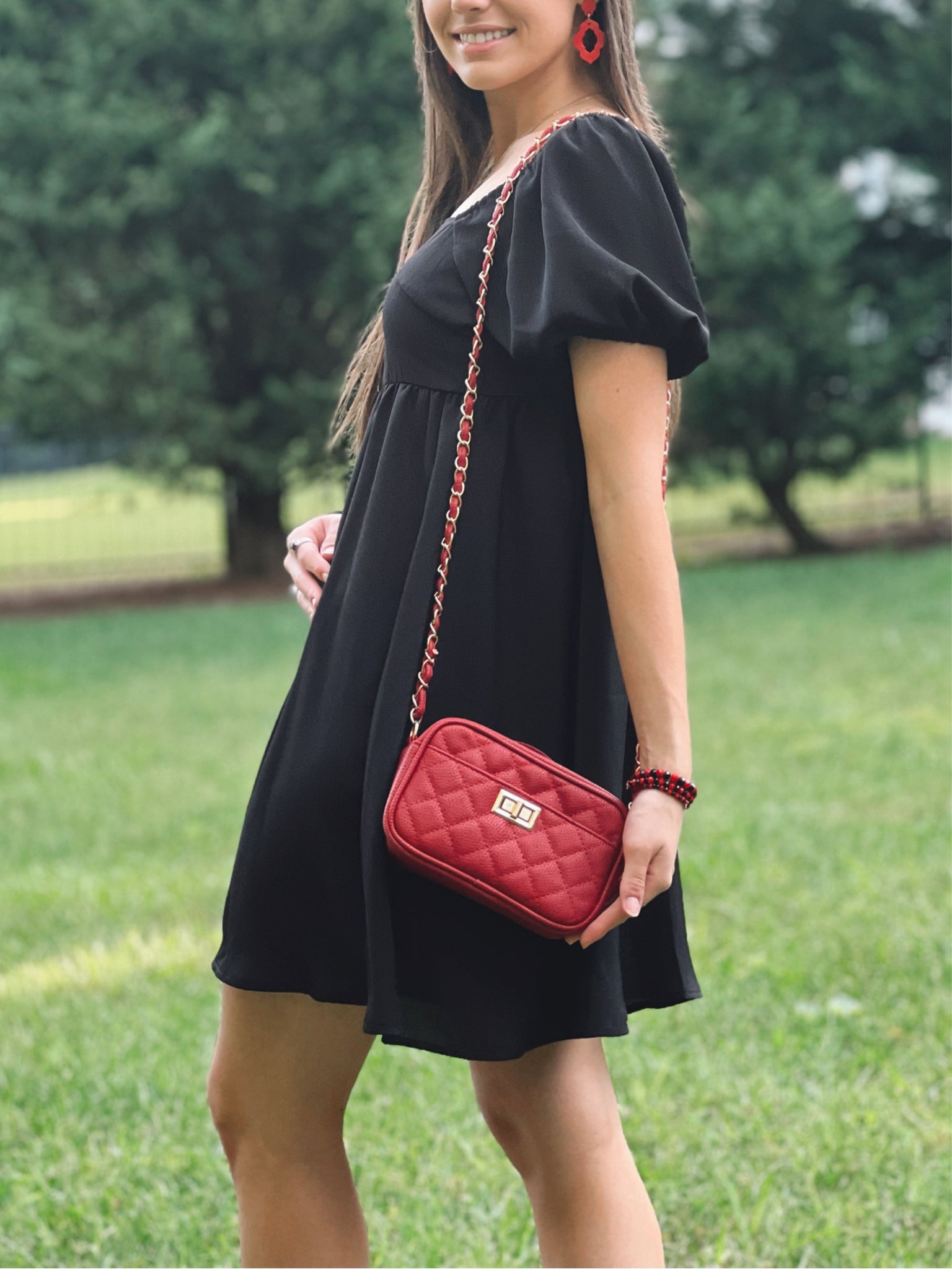 red crossbody