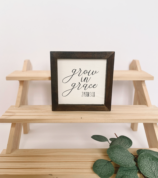 Framed Wood Signs