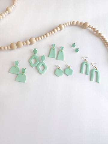 seafoam green collection