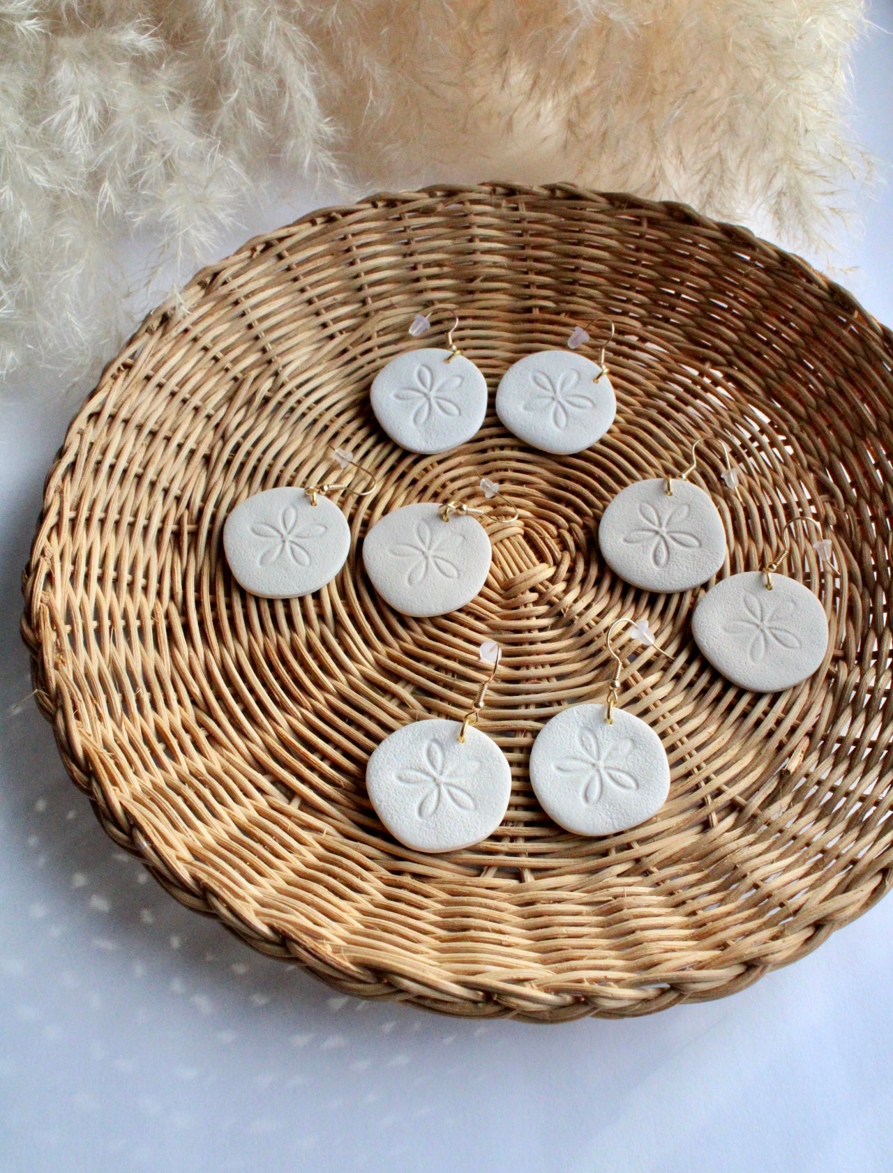 sand dollar earrings