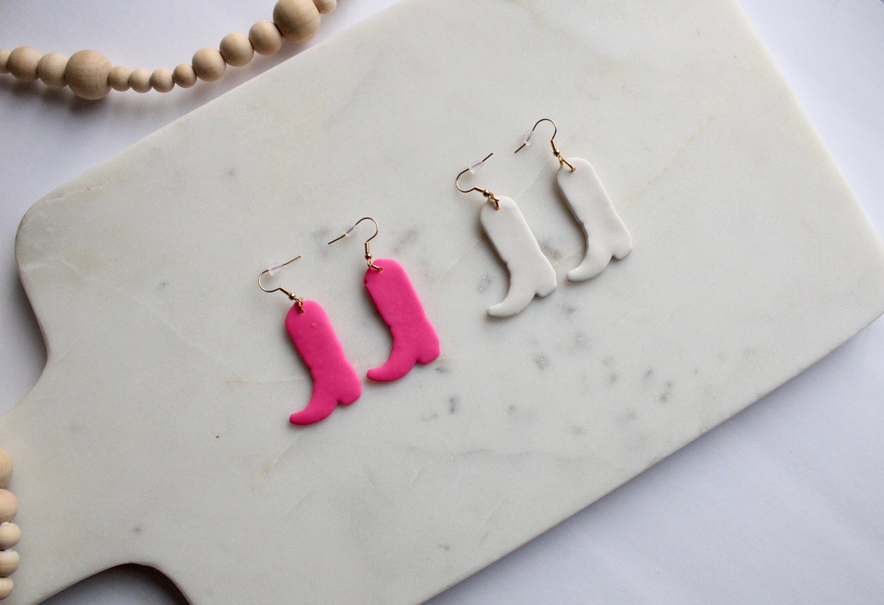 cowboy boot earrings