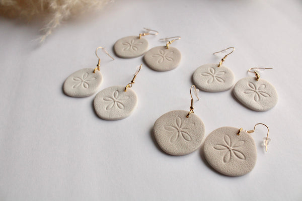 sand dollar earrings